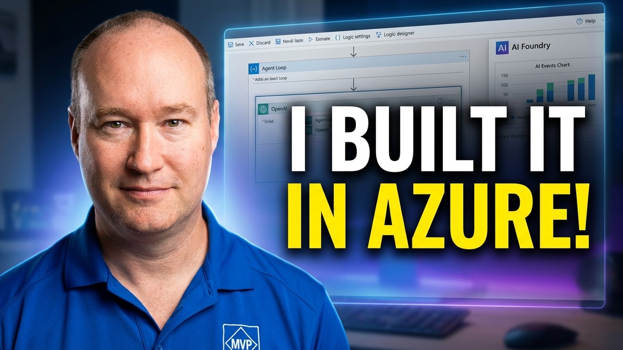 Fully Autonomous AI Agent in Azure Logic Apps (Here's How It Works)