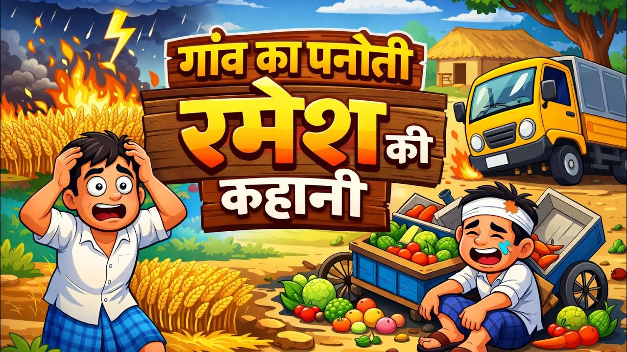 गांव का पनौती रमेश की कहानी | Motivational Story in Hindi