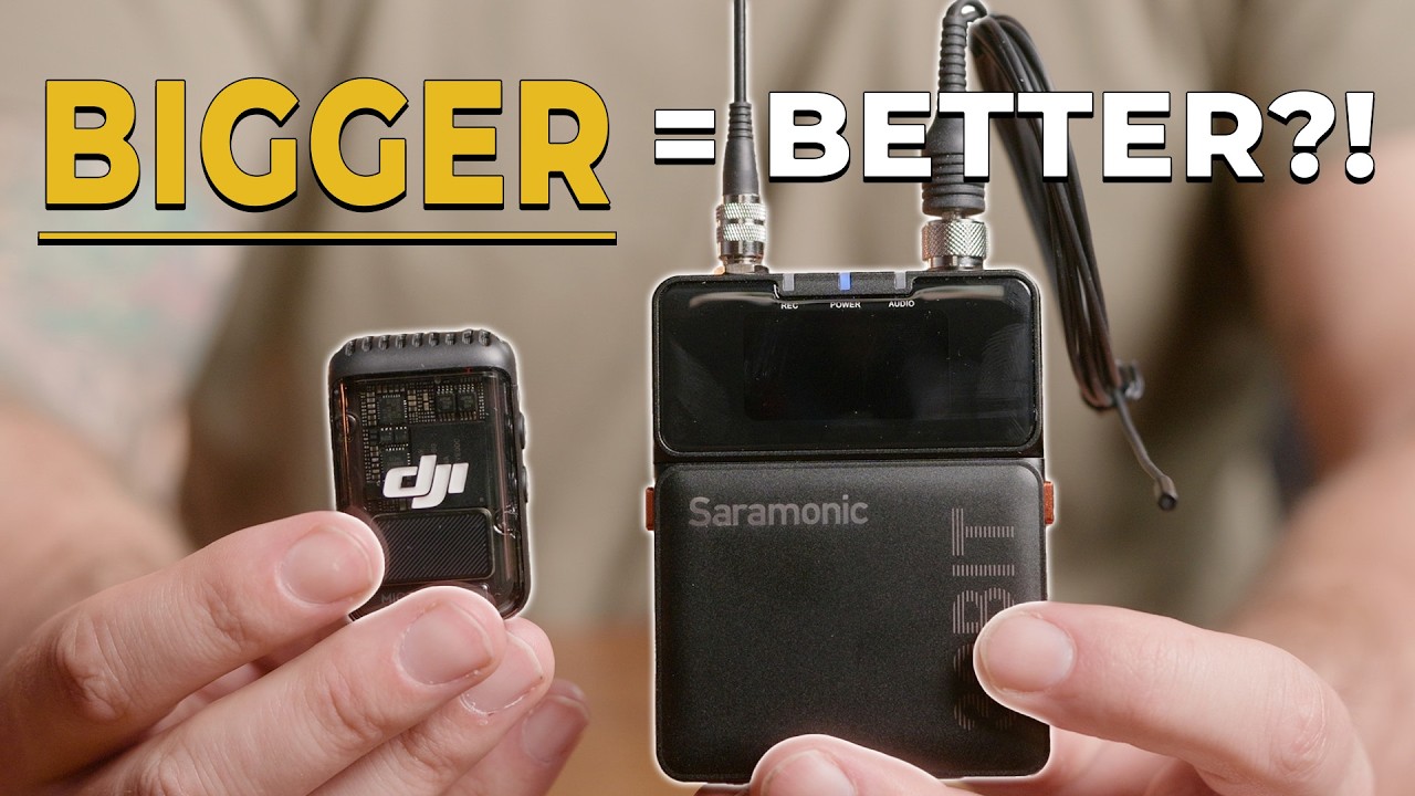 DJI SMALL size VS K9 PRO Features - Why Pay MORE? (Saramonic K9)