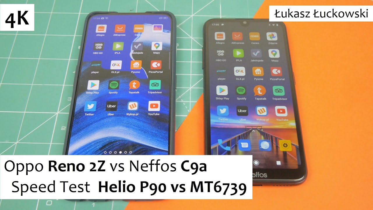 Oppo Reno 2Z vs Neffos C9a ❗❗❗ | Speed Test |  MediaTek Helio P90 vs MediaTek MT6739