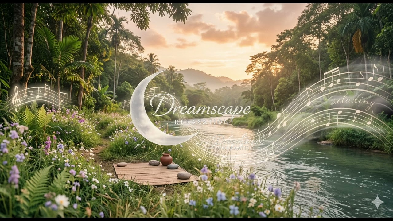 Soft Currents | 🌜✨Fall Asleep Fast | Calm Night Sounds 