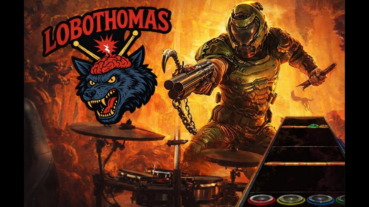 [Drum Cover First Rip] Mick Gordon - Meathook (CH Pro-Drums 98%)