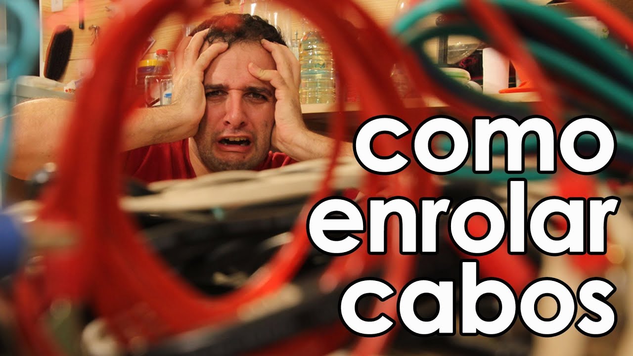 O jeito certo de enrolar cabos (dica doméstica)