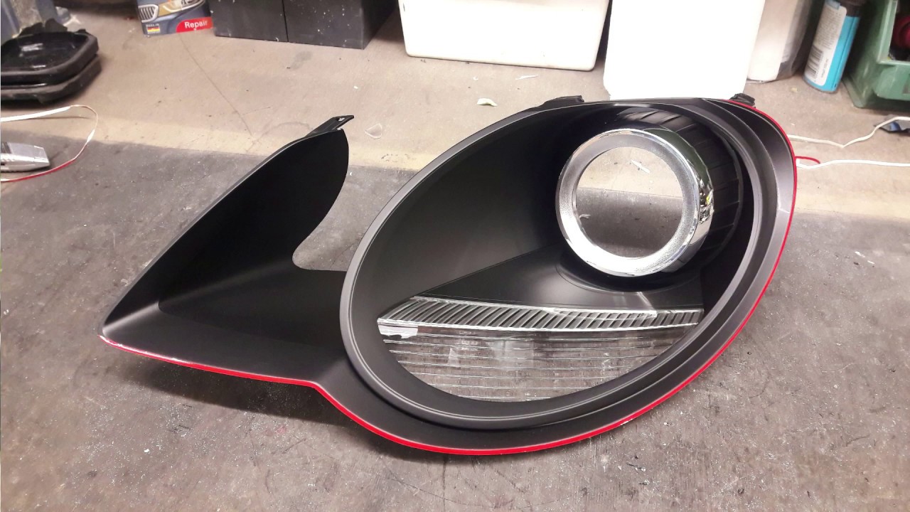 Eos Scheinwerfer Umbau dynamischer Blinker und Tagfahrlicht