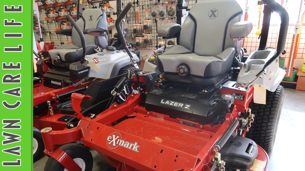 Exmark Zero Turn Lawn Mowers Overiew - Radius and Lazer Z