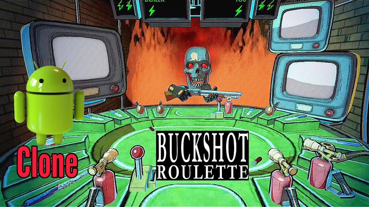 Clone of the game Buckshot Roulette for Android [Demon Roulette mobile android 2024]
