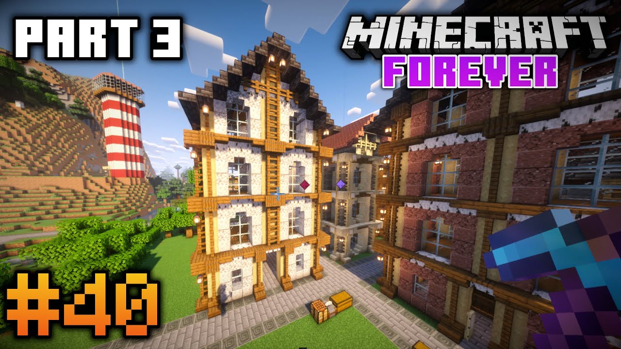 Wir Farmen Material für den Hausbau in Minecraft |Let's Play Minecraft Folge 40