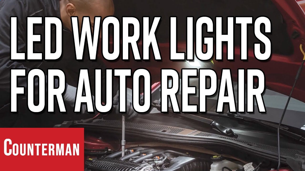 LED Work Lights for Automotive Repair and Maintenance