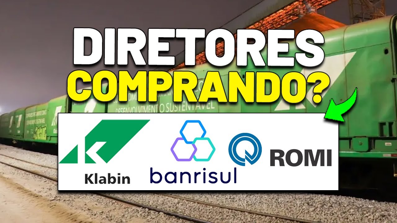 AT&Eacute; OS CONTROLADORES e DIRETORES EST&Atilde;O COMPRANDO? KLABIN, BANCO BANRISUL E ROMI | KLBN11 BRSR6 ROMI3