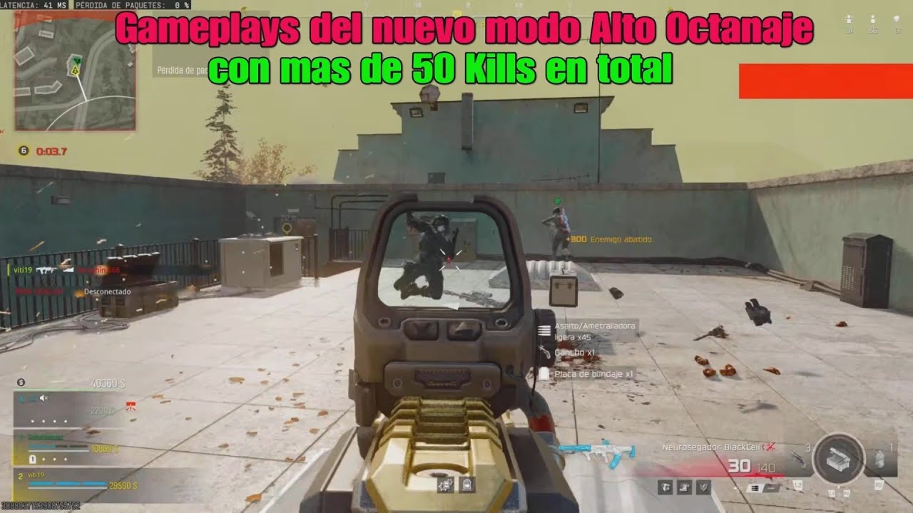 Gameplays del nuevo modo Alto Octanaje con mas de 50 Kills en total