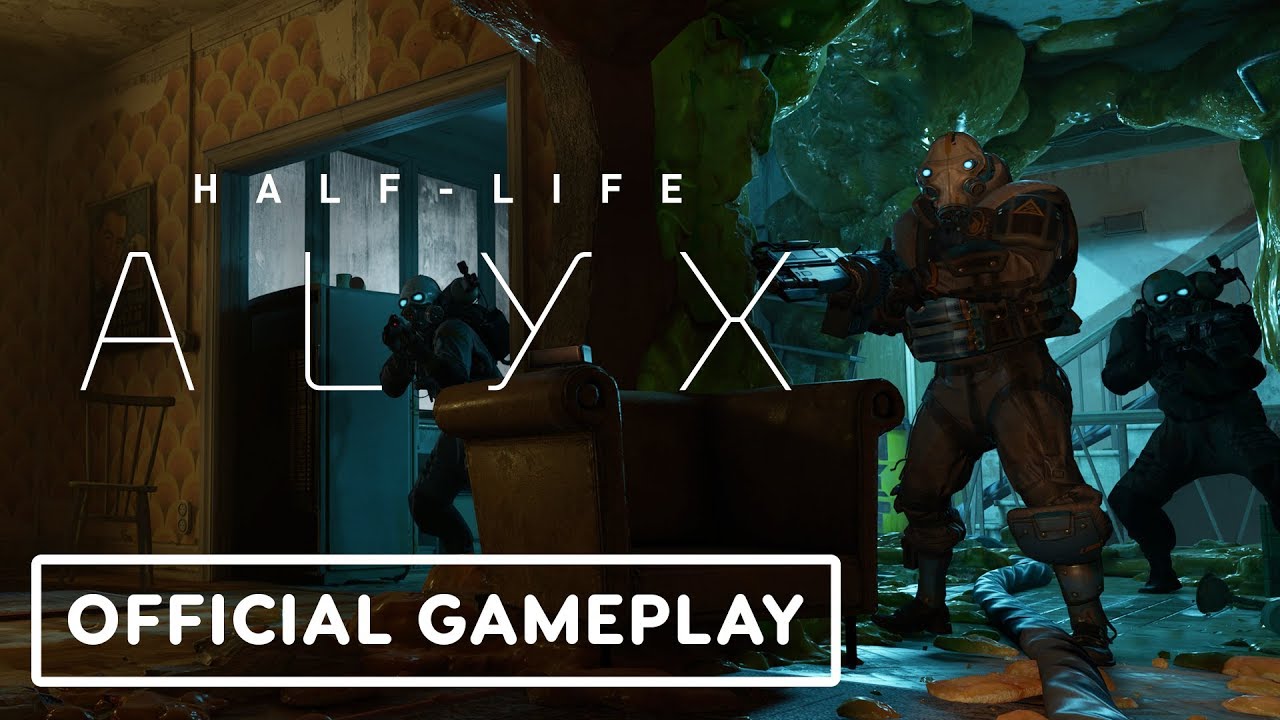 Half-Life: Alyx &ndash; Official Gameplay Trailer #3 (Combine Shootout)