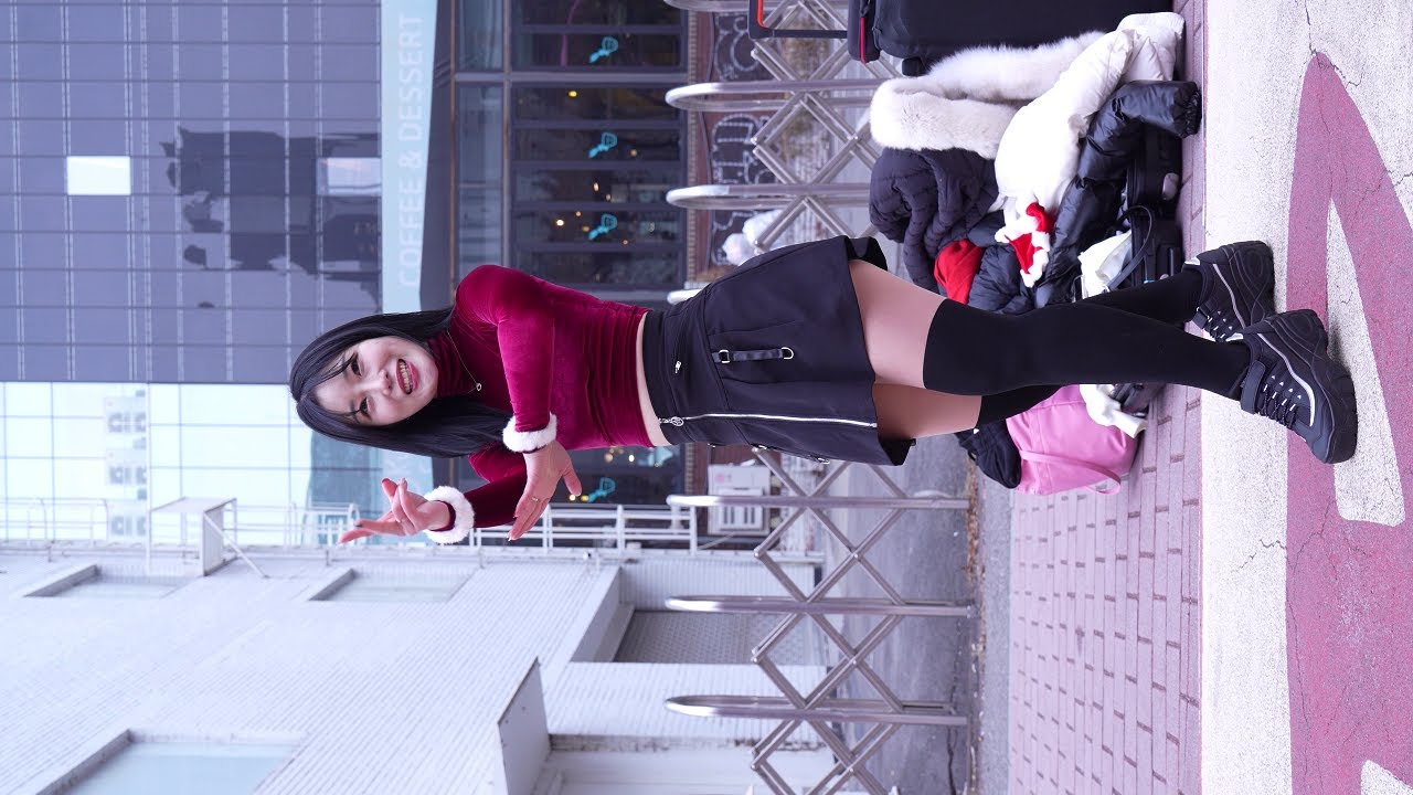 해피니스 여성댄스팀 루비 'REBEL HEART'  Happiness Girl DanceTeam 홍대버스킹 #댄스커버 #KPOP #케이팝커버댄스 /2025.12.28