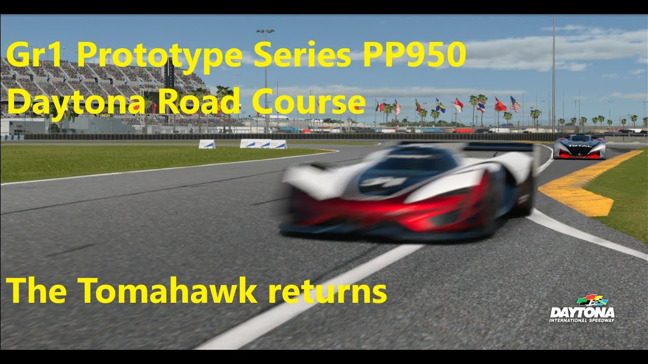 Gr1 Prototype Daytona Road Course PP950 Gran Tourismo 7 GT7: руководство по Tomahawk