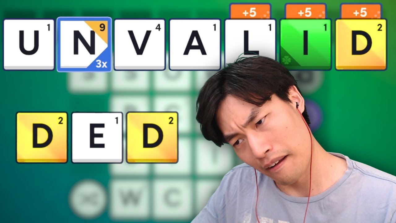 I am TERRIBLE at Word Play - A Roguelike Scrabble