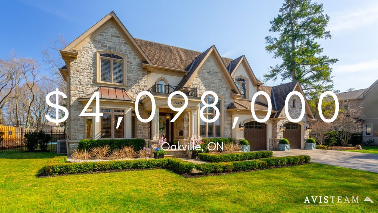 Inside This $ FOUR MILLION DOLLAR Southeast Oakville Estate | LUXURY TOUR