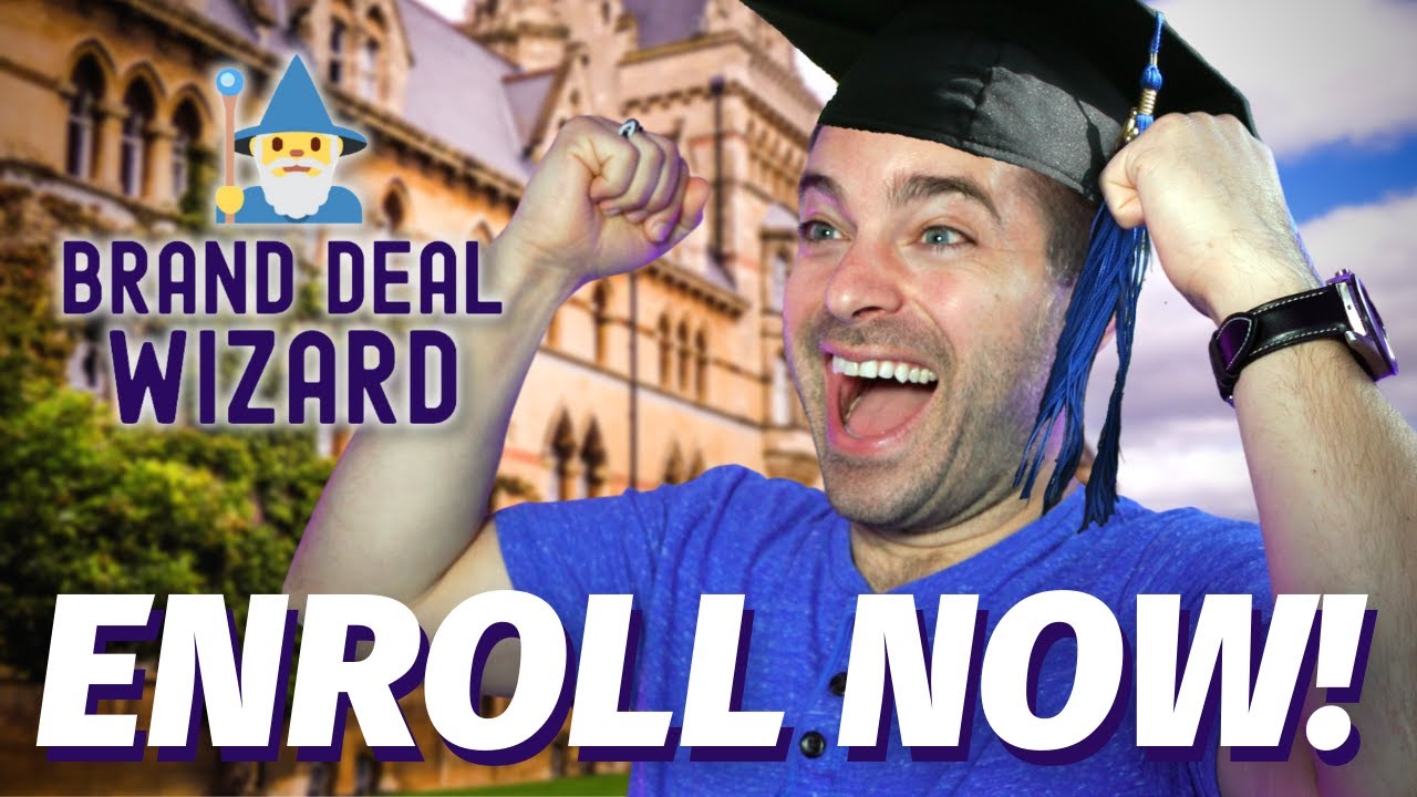 Enrollment starts NOW for Brand Deal Wizard Cohort #3!