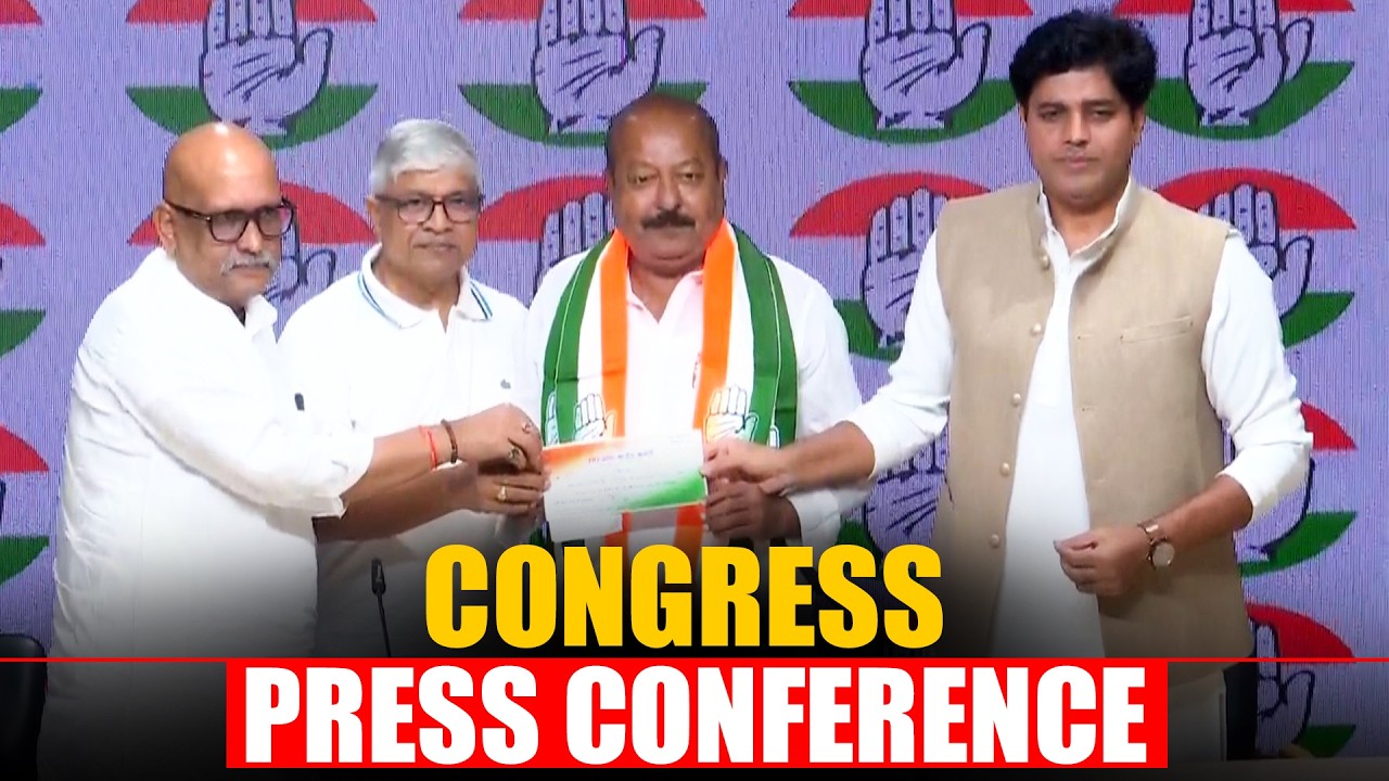 LIVE: AIMIM Leader Syed Asim Waqar Joins Congress In Delhi | UP Election | Asaduddin Owaisi | BJP