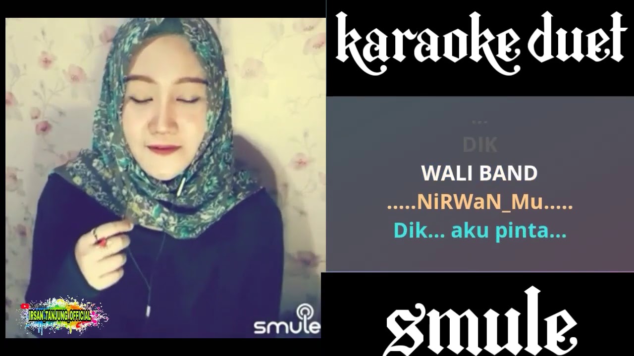 Karaoke duet bareng artis (wali dik)
