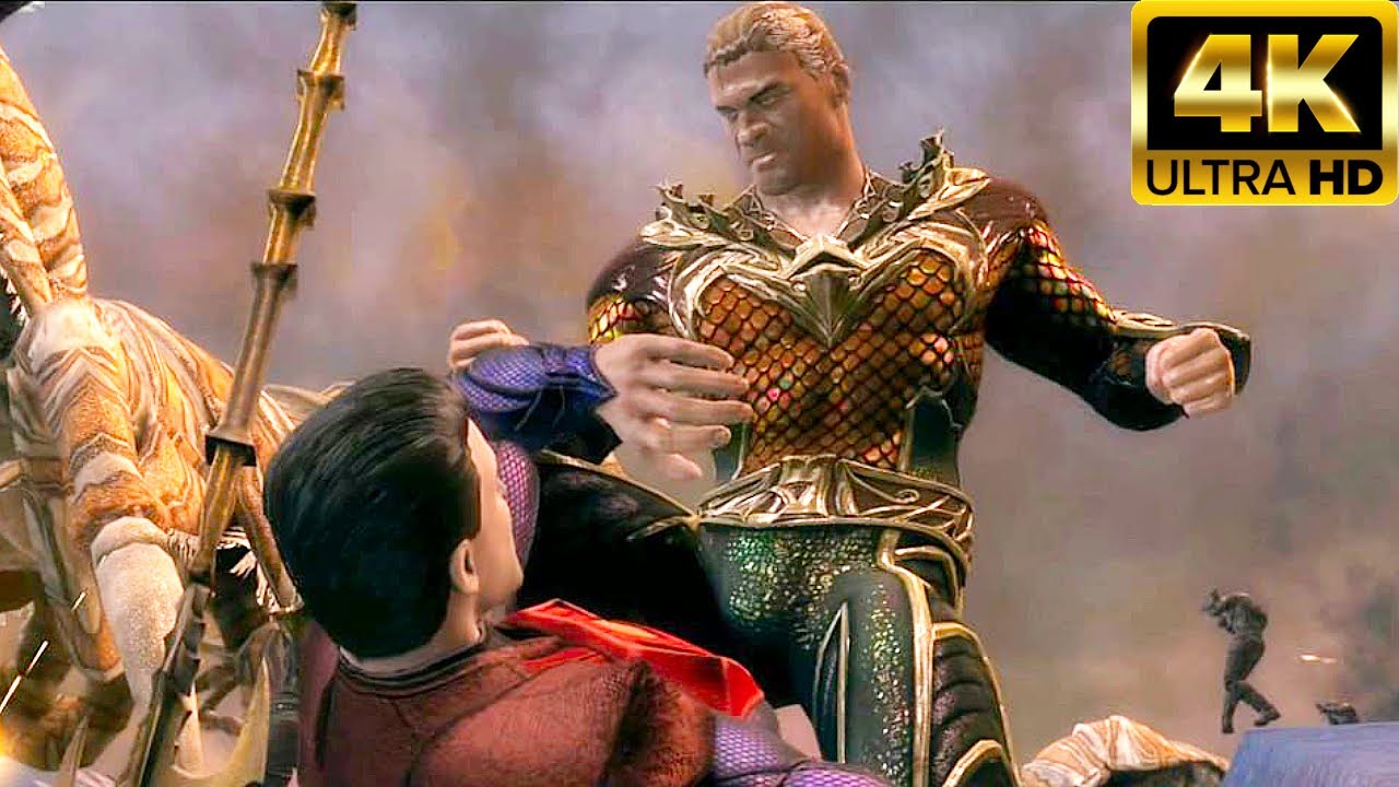 Superman Army Vs Aquaman Army Fight Scene FULL BATTLE (2025)