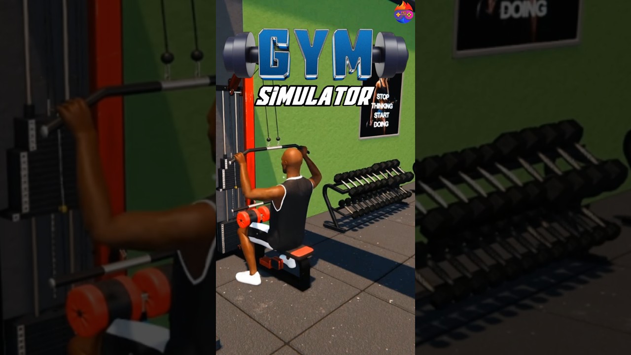 TOP 3 GAMES LIKE GYM SIMULATOR 24 FOR ANDROID! #youtubeshorts #shortsfeed #shorts