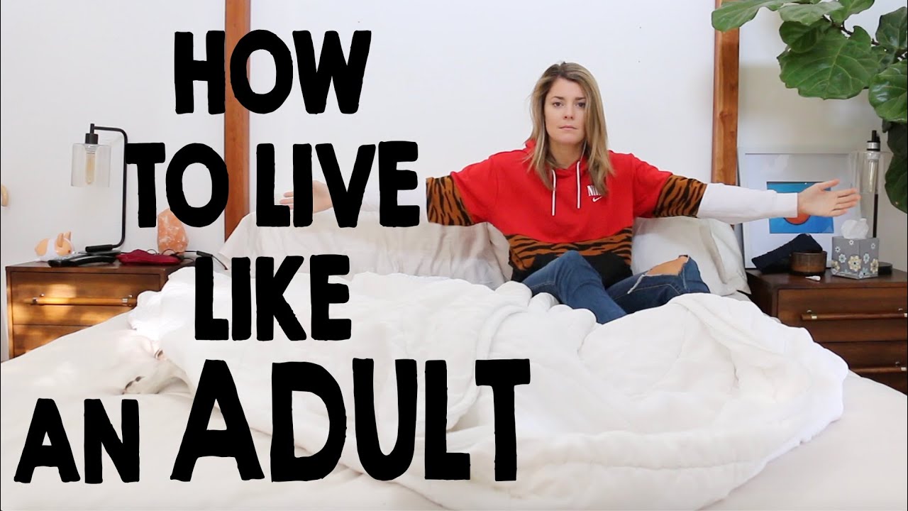 TRICK PEOPLE INTO THINKING YOU LIVE LIKE AN ADULT // Grace Helbig