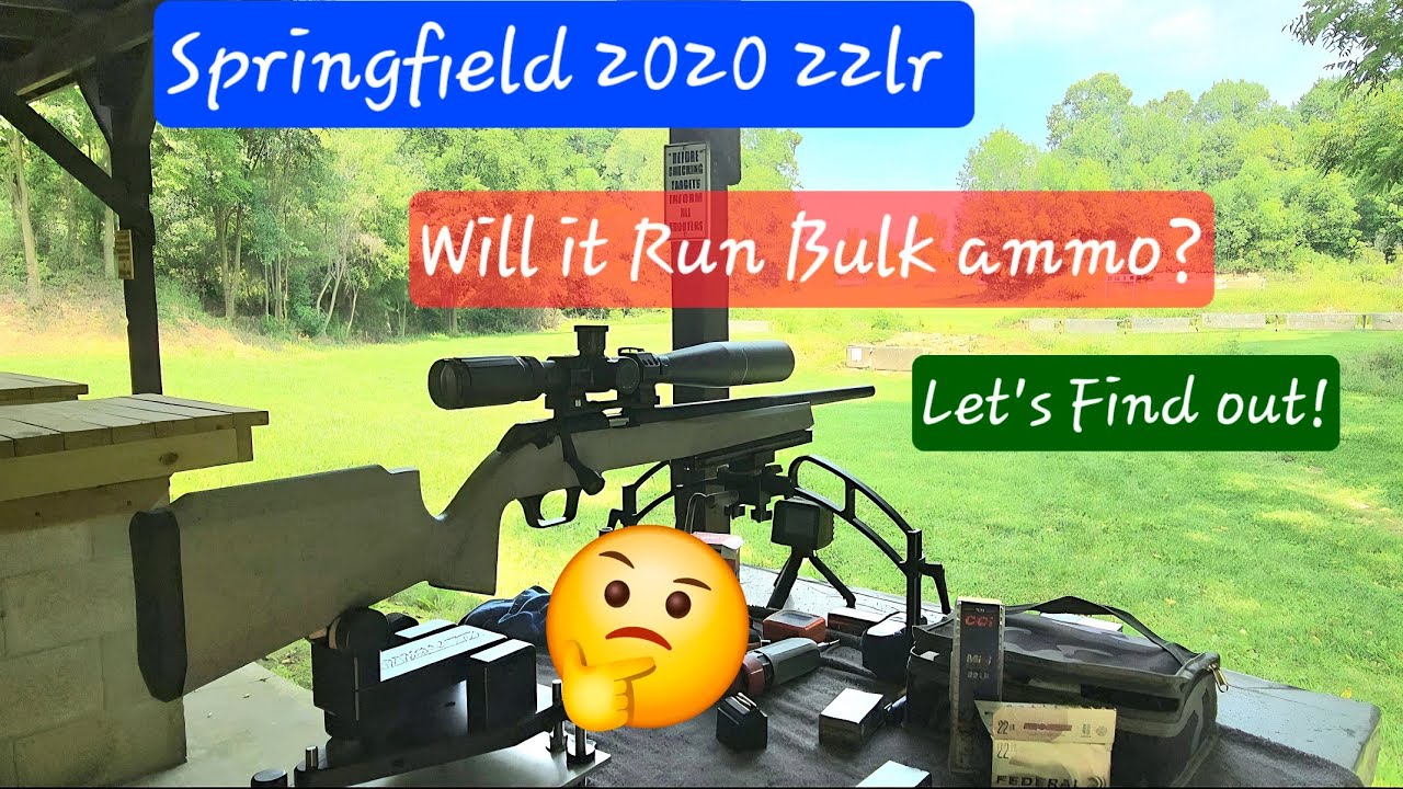 Новые патроны Springfield 2020 .22LR: тестирование! Стреляют ли они?