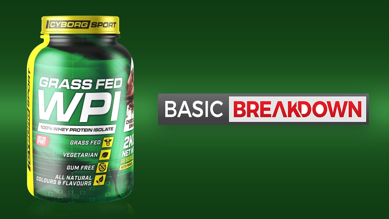 THE LEANEST WHEY EVER CREATED! Cyborg Sport Grass Fed WPI Supplement Review