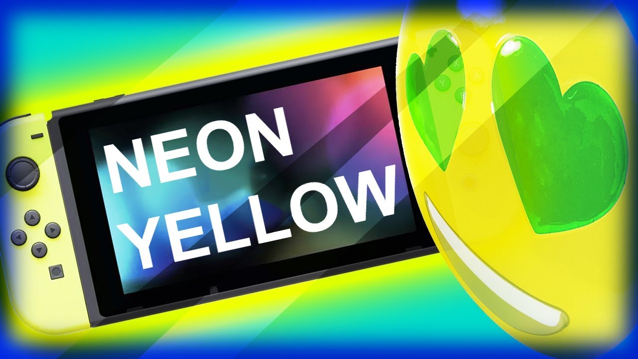 Neon Yellow Joy Cons
