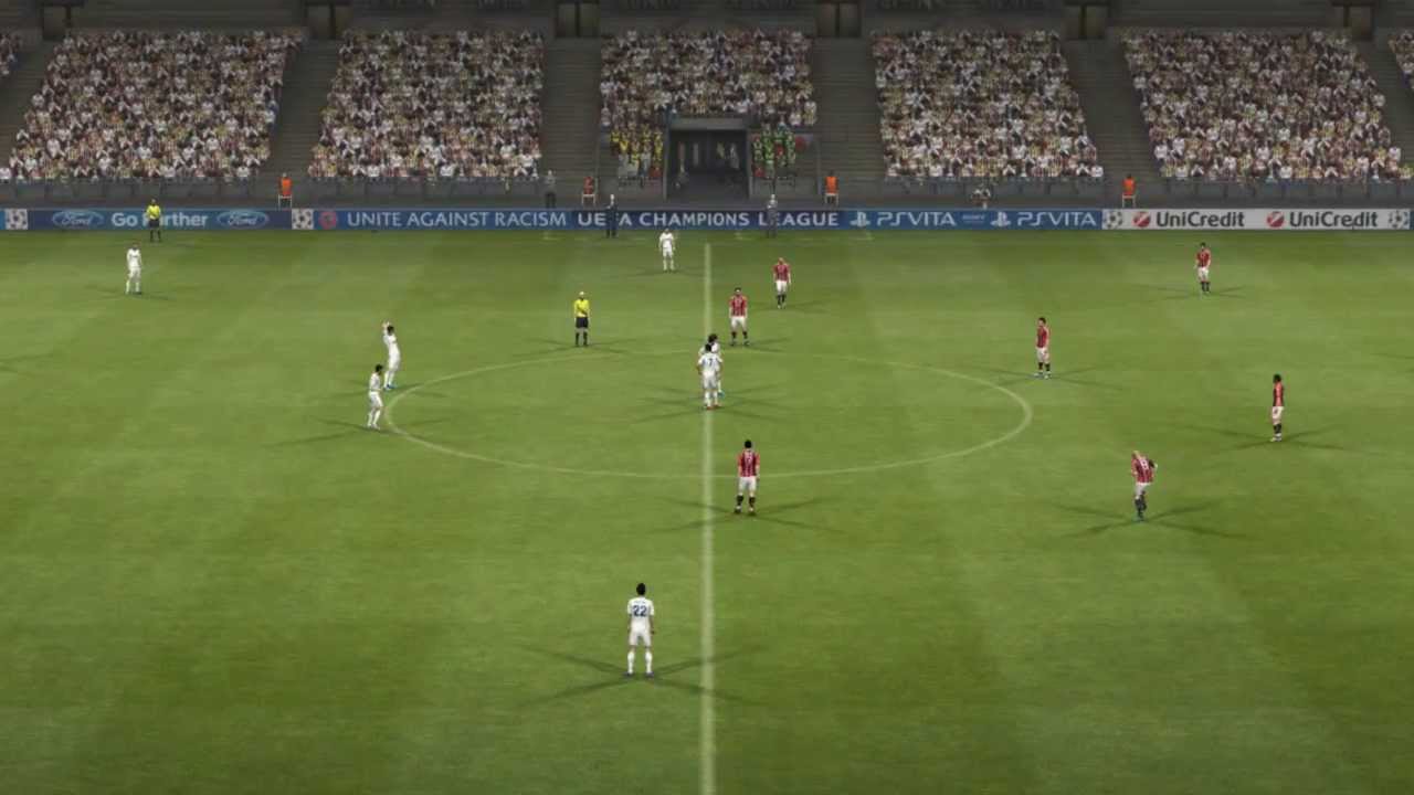 PES 2013 : Real Madrid VS AC Milan (Master League)