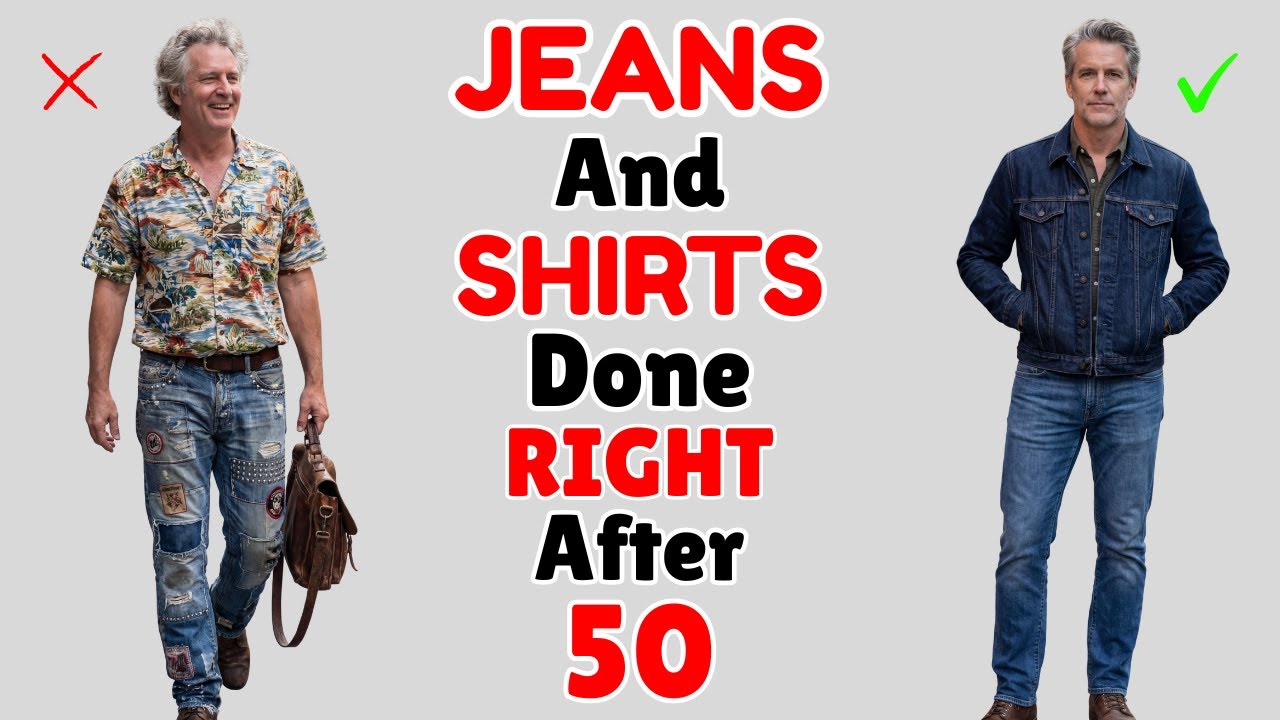 Why Your Jeans and Shirts Look Off After 50