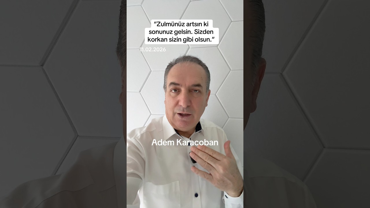 #ademkaracoban #sondakika #shortvideo