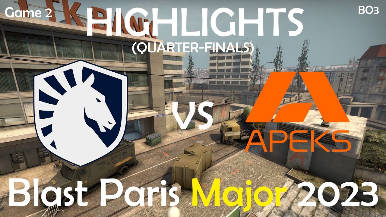 Liquid vs Apeks (Quarter-Finals Highlights) - Blast Paris Major 2023