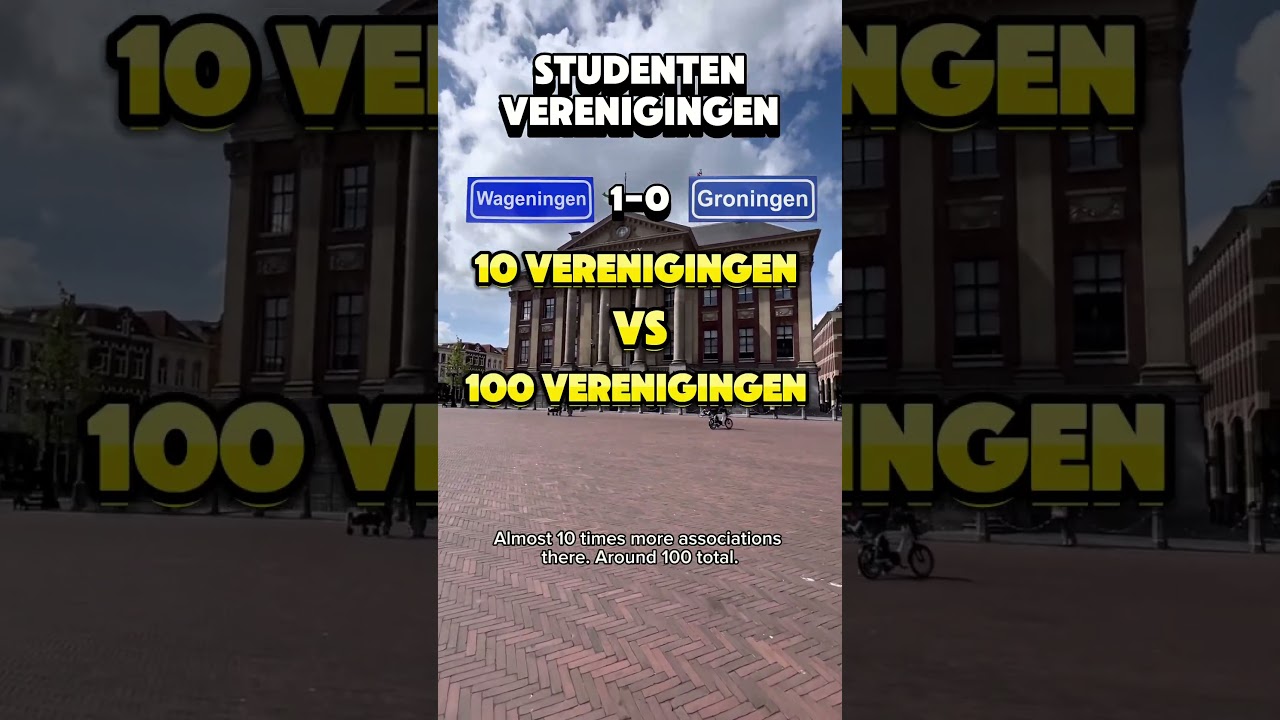 Groningen staat bekend als d&eacute; studentenstad&hellip; maar is het ook &eacute;cht de studentenstad van Nederland?