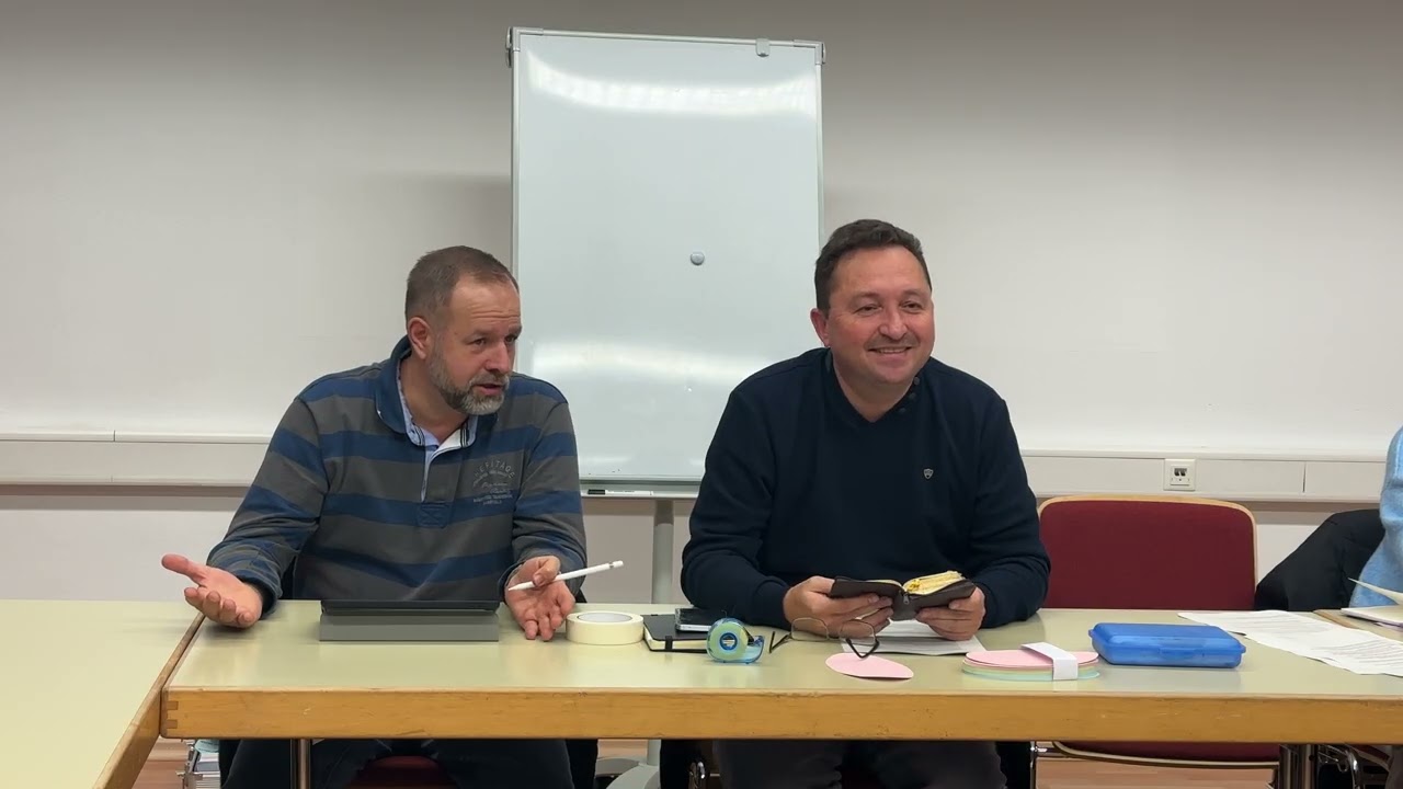 Встреча пасторов Жени и Влада с молодёжью. Тема 
