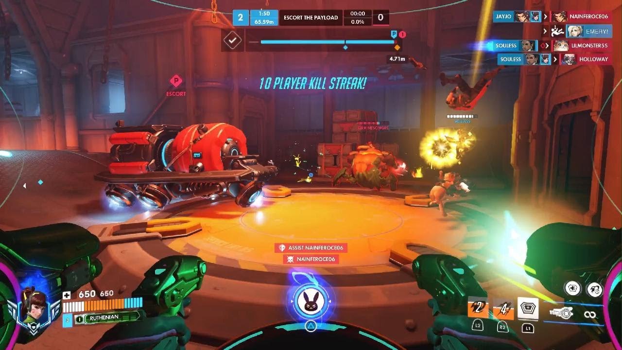 Rammatra & D.Va on King's Row (Overwatch) 