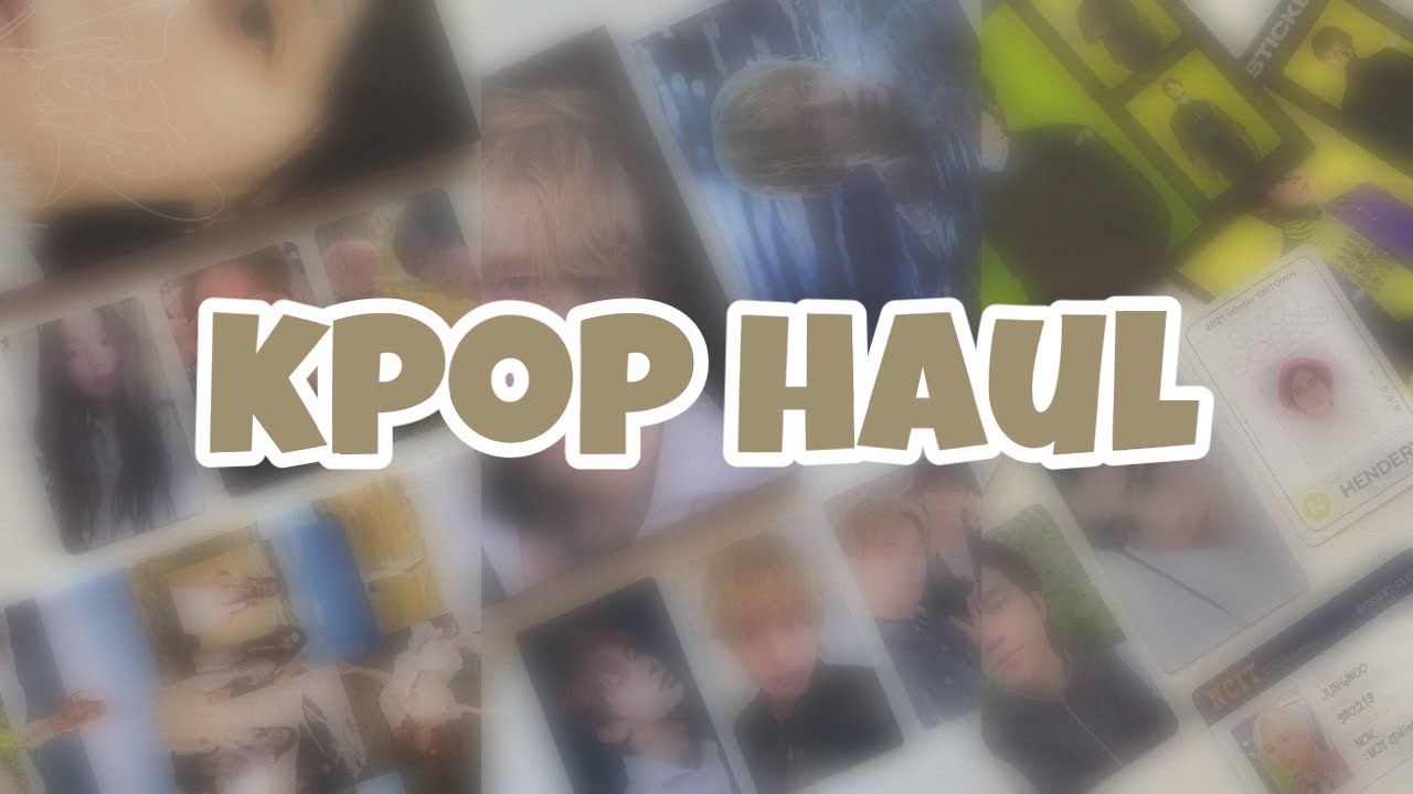 🫨Большая распаковка посылок (TXT, aespa, NCT, ENHYPEN) | kpop haul unboxing