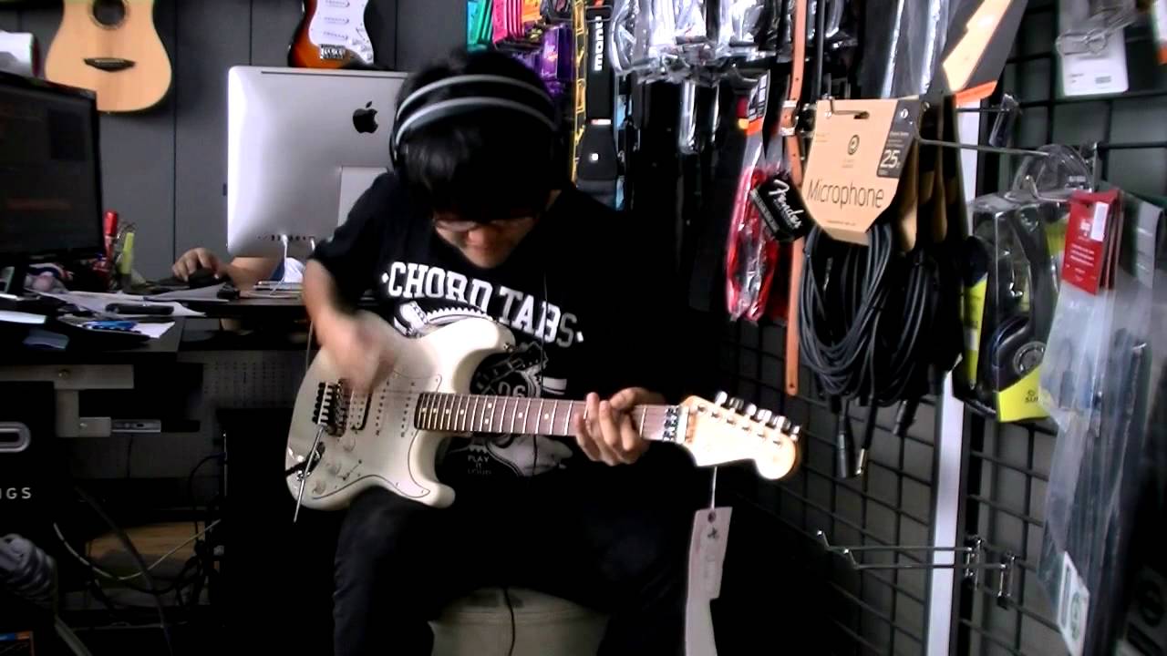 แป๊ะ Syndrome - ผ่าน Slot Machine Guitar Cover With Fender Standard Stratocaster HSS RW FR