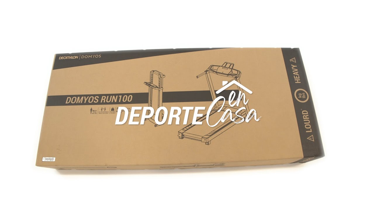 Cómo montar tu cinta de correr Domyos Run 100