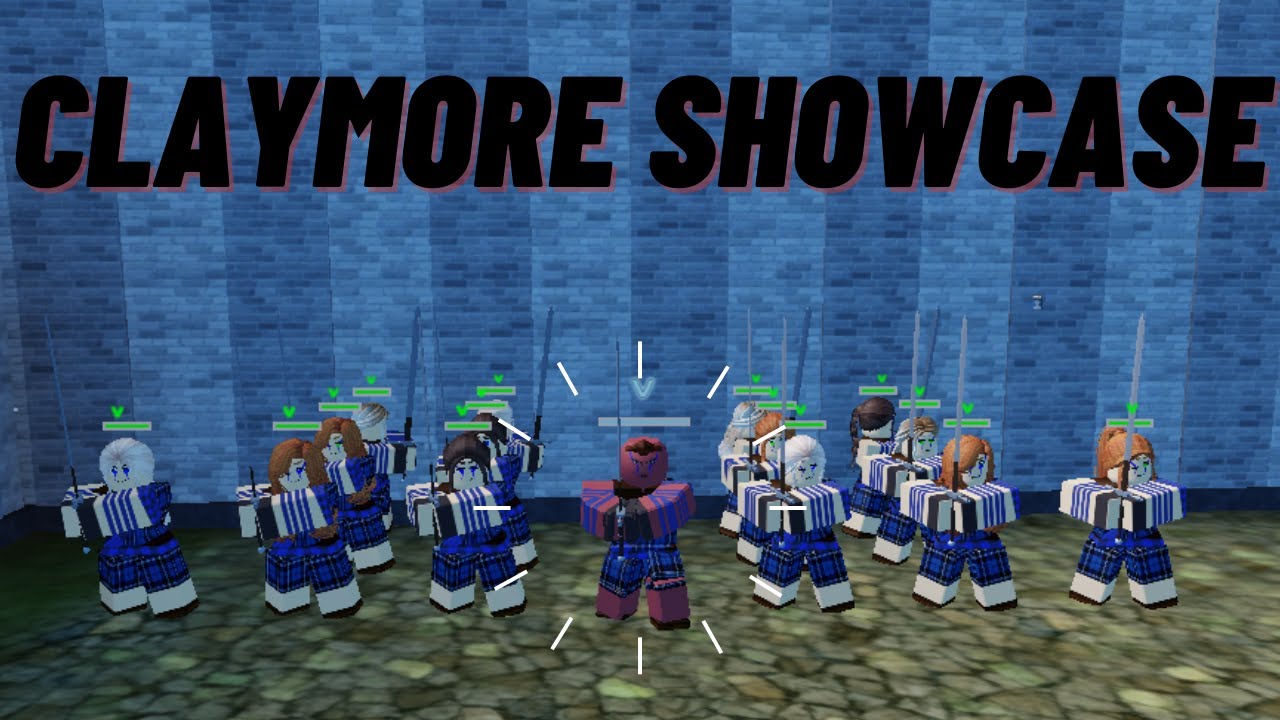 Claymore Showcase [ROBLOX WARLORDS]