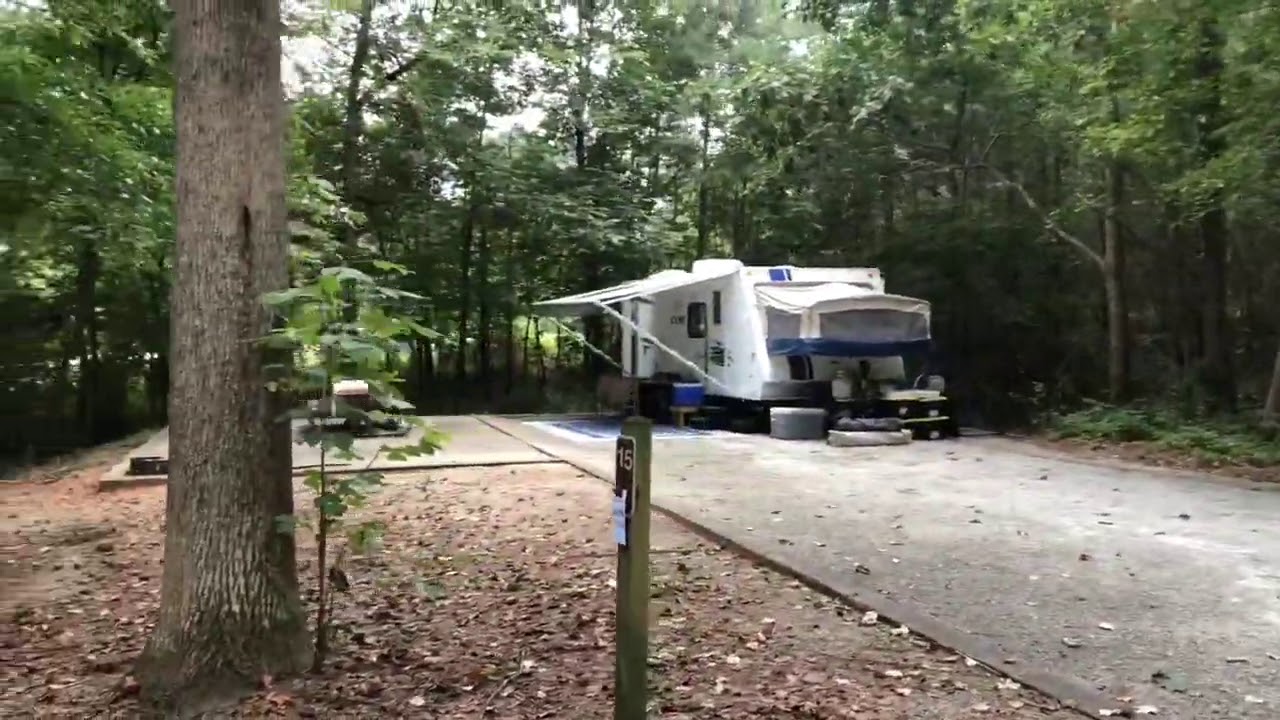 Fort Yargo State Park campground review. September 2020