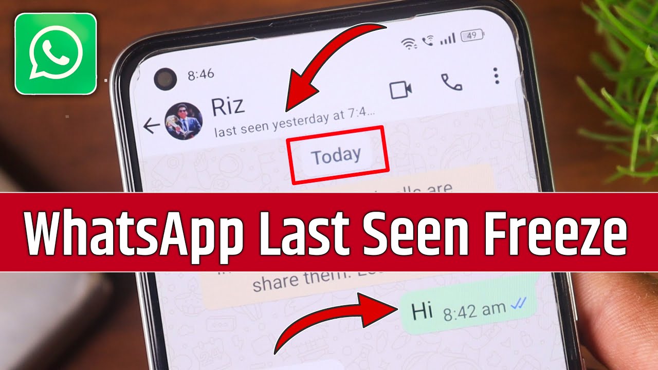 How To Freeze Last Seen On WhatsApp Without Any App !! WhatsApp Par Last Seen Freeze Kaise Kare