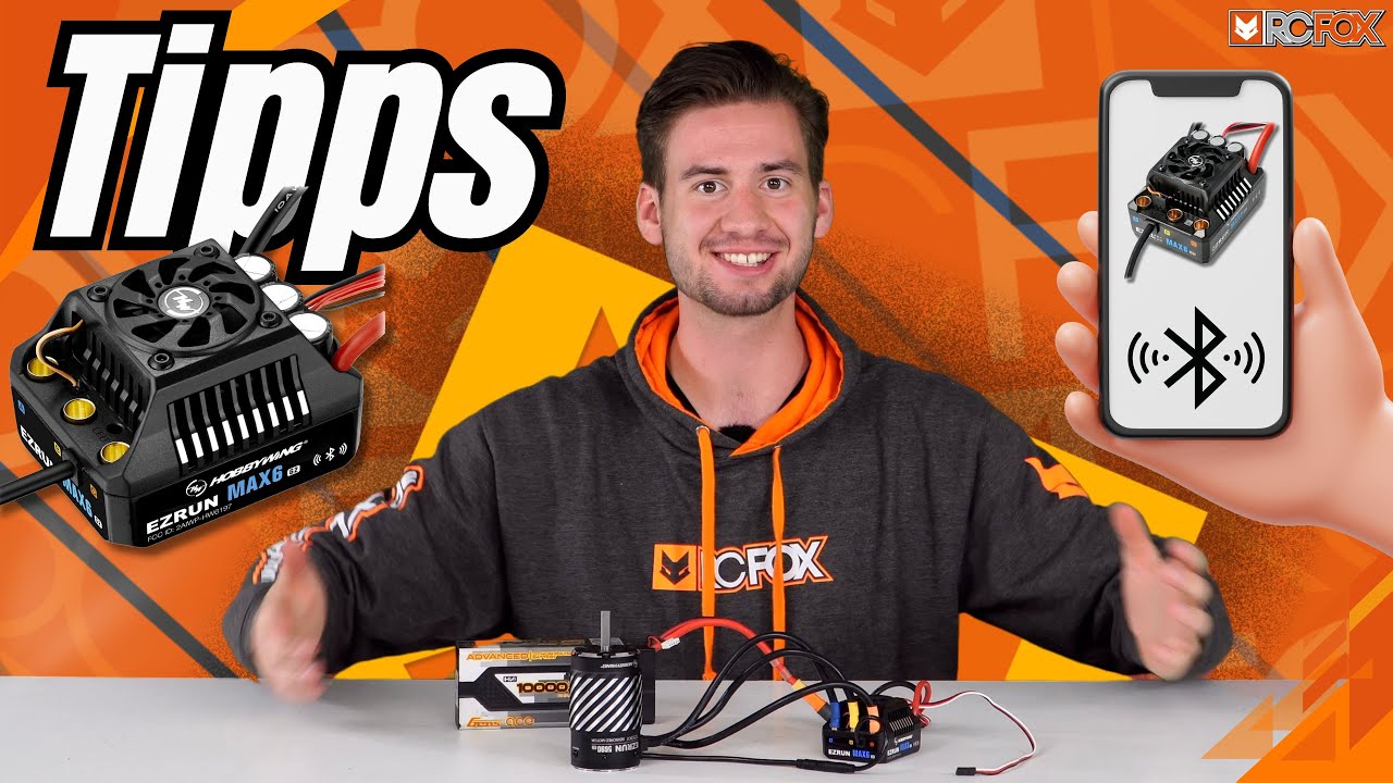Bluetooth RC-Car ESC! | Hobbwing Max6 G2 und Max8 G2S | Tipps & Tricks | Ferngesteuerte Autos