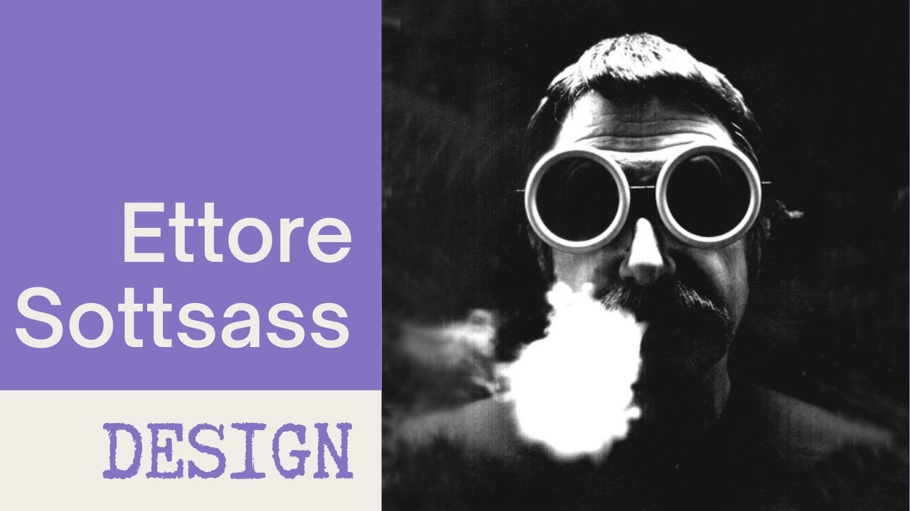 Finalmente vi parlo del grande maestro del design Ettore Sottsass Jr | Design del prodotto