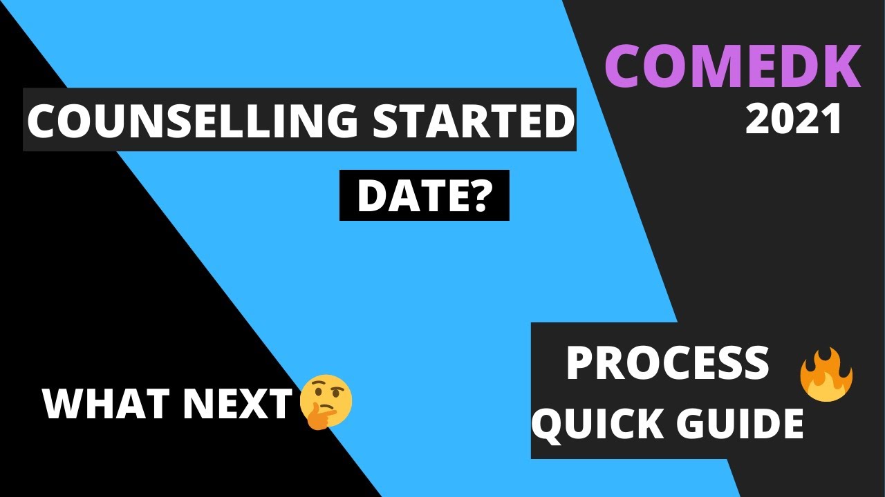 COMEDK COUNSELLING 2021 📌STARTED 📌WHAT NEXT🤨 QUICK GUIDE🔥