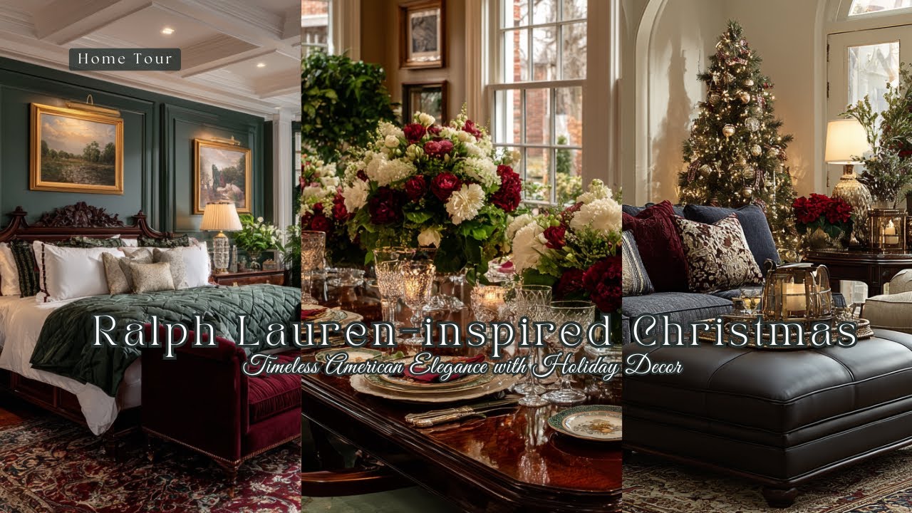 🎄 Как оформить Рождество в стиле Ralph Lauren, используя декор из Target (2025) | Элегантные идеи...