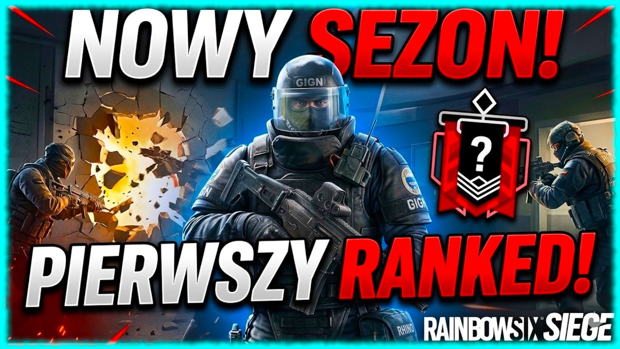Rainbow Six Siege #89 | PIERWSZY RANKED W NOWYM SEZONIE ! | GAMEPLAY PL