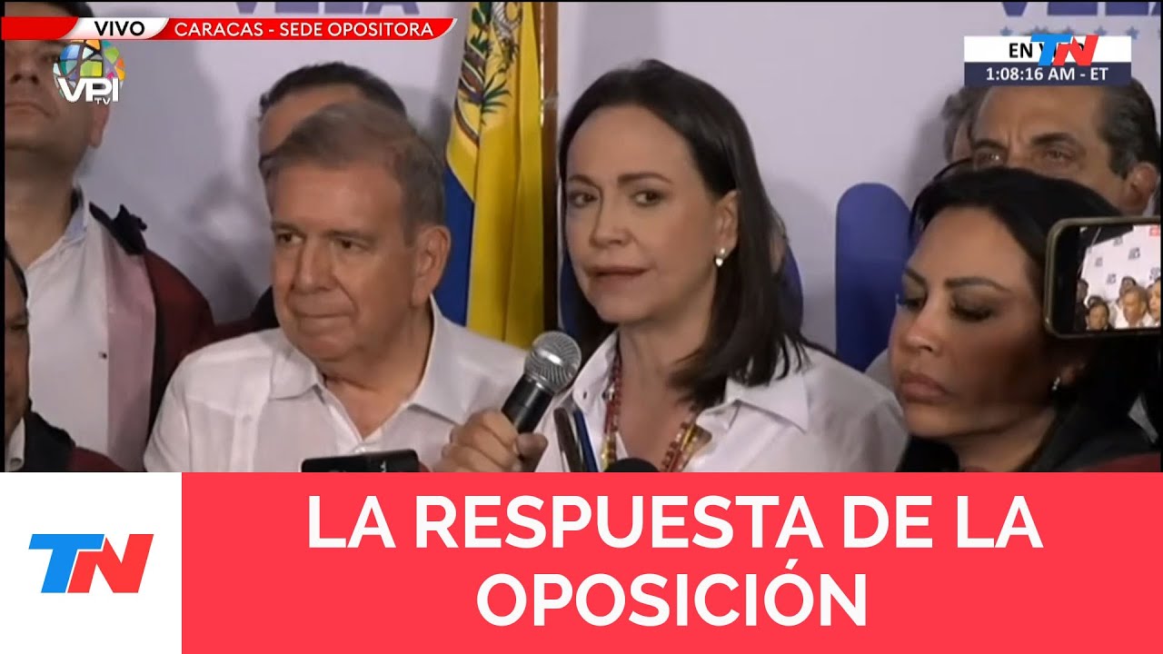 ELECCIONES VENEZUELA I LA RESPUESTA DE LA OPOSICIÓN.
