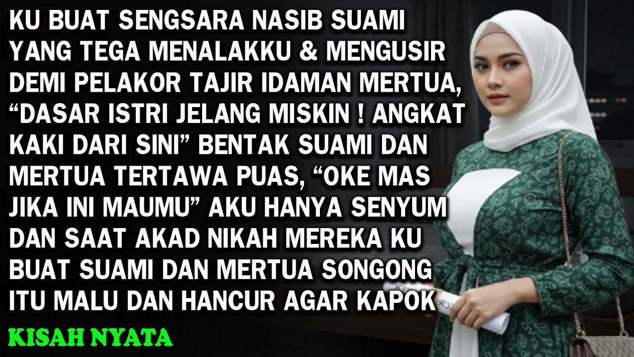 KU BUAT HANCUR SUAMI YANG TEGA MENALAKU DEMI PELAKOR TAJIR IDAMAN MERTUA, KU BALAS DENGAN ELEGANT