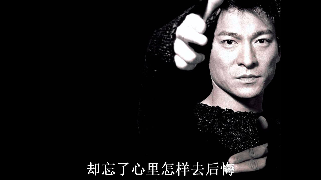 Andy Lau 刘德华 - 男人哭吧哭吧不是罪 歌词 Lyrics