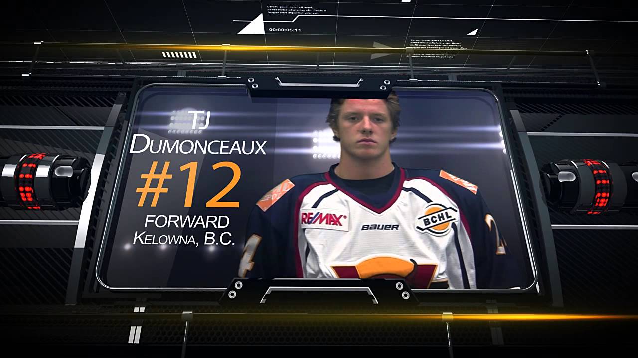 Vernon Vipers 2013 14 Player Intro